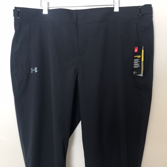 NEW Under Armour Women's UA Storm Rain Waterproof Pants Black. XXL - Picture 4 of 11